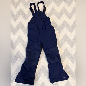 Land’s end Kids Squall Waterproof Insulated Iron Knee Snow Bibs size 7
